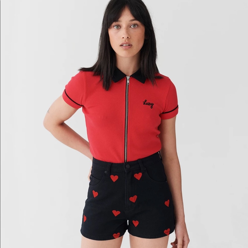 Lazy Oaf Love shorts